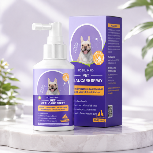 Genuinegyre™ Pet Oral Spray ✅FDA Approved | Freshen Breath, Remove Tartar & Promote gum regeneration, stabilize teeth 🦷🦷