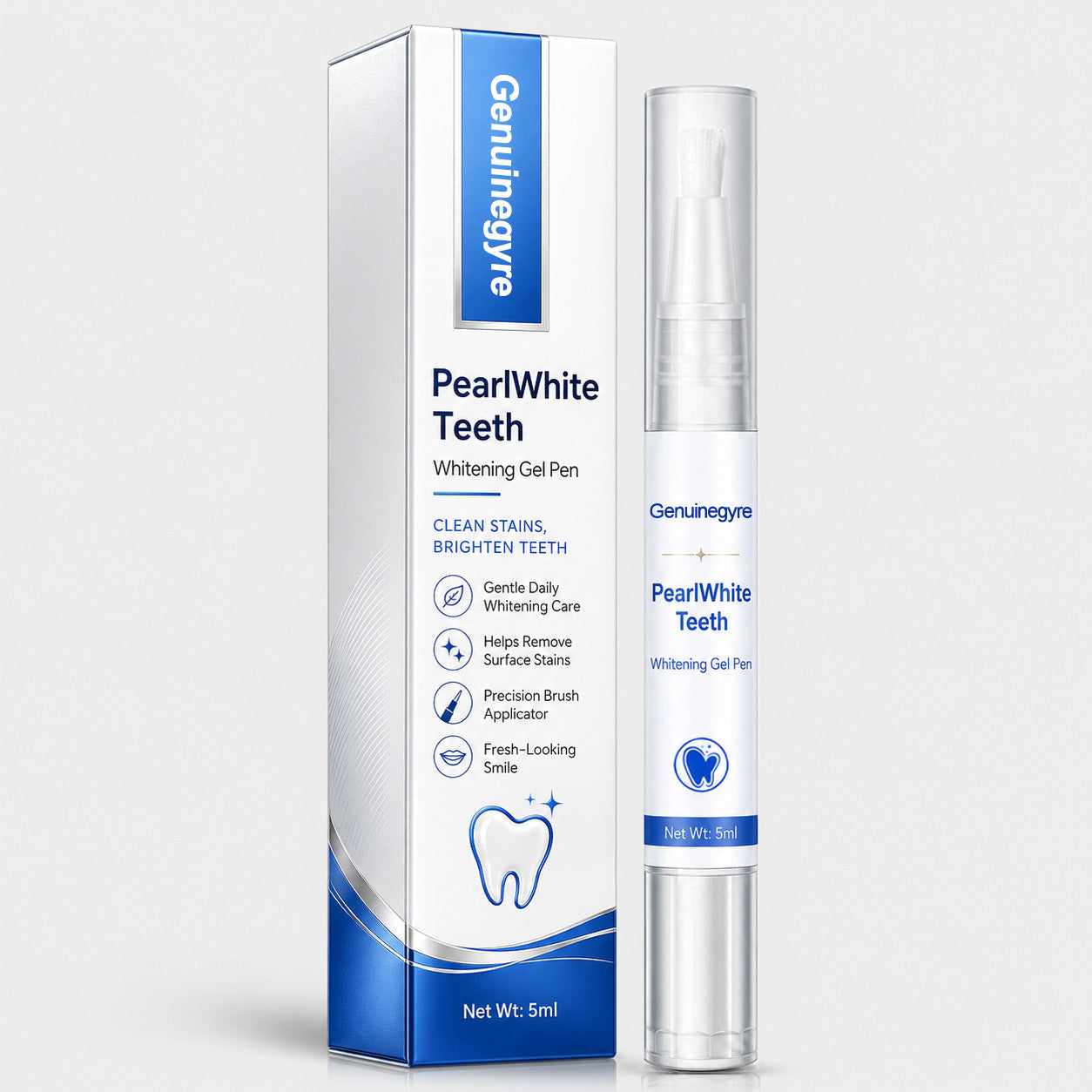 Genuinegyre® PearlWhite Teeth Whitening Gel Pen