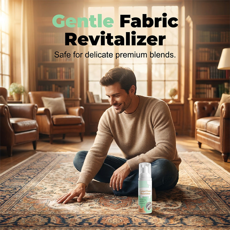 🔥🔥Limited Time Promotion 50% OFF🔥Waterless Carpet Foam Stain Remover with Towel