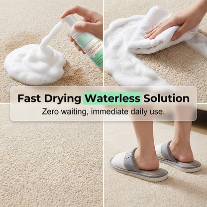 🔥🔥Limited Time Promotion 50% OFF🔥Waterless Carpet Foam Stain Remover with Towel